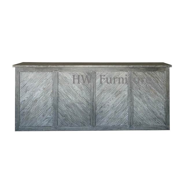 High Quality New Style Hot Sale Wooden Outdoor Wedding Furniture Wooden Counter Bar Table