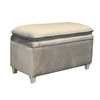 Light Gray Storage Ottomans For Living Room Furniture