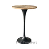Solid Wood Splicing Desktop High Bar Table