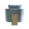 New Style Blue Velvet Lounge Chair For Wedding Furniture