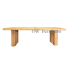 Home Furniture Rectangle Solid Wood Dining Table For Wedding Furniture