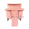 Pink Velvet Lounge Chair For Wedding Furniture