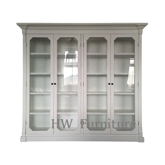 Hot Selling High Quality Living Room Cabinets 4 Doors Wooden Tall Cabinet For Home Furniture