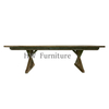 Wooden Dining Room Furniture/Foldable Solid Wood Dining Table