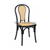 Dining Room Furniture Stackable Dining Chair with Rattan Back for Home & Hotel Wedding Events Use