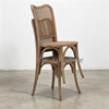 New Design Dining Chairs with Rattan Back For Home Furniture & Wedding Events Use
