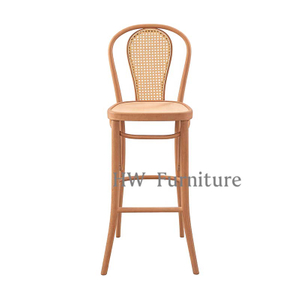 Natural Wood Color Wooden Dining Chairs/Bar Chairs For Dining & Wedding Events Use
