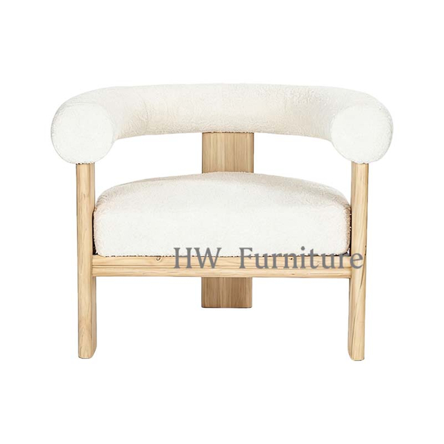 Single-Seater Sofa With Solid Wood Base For Home & Wedding Events Use