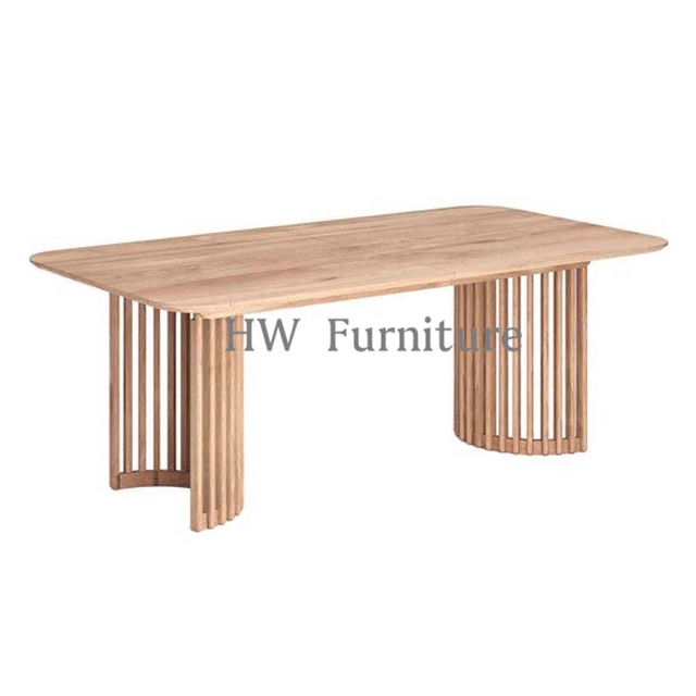 New Style Wooden Dining Table For Dining Room & Wedding Furniture Use