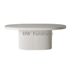 New Style White Oval Dining Table For Home & Wedding Furniture Use