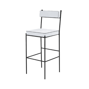 Black Dining Chairs/Bar Chairs With Metal Frame For Dining & Wedding Events Use