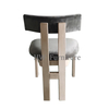 Heywood Dining Chair with Wood Legs and Velvet Seat-Outdoor Dining Room Furniture
