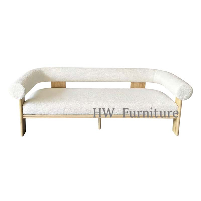3Seater Sofa Chair/Lounge Sofa With Solid Wood Base For Home & Wedding Events Use