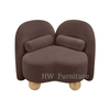 Single Seat Velvet Sofa Chair/Lounge Sofa For Home & Wedding Events Use