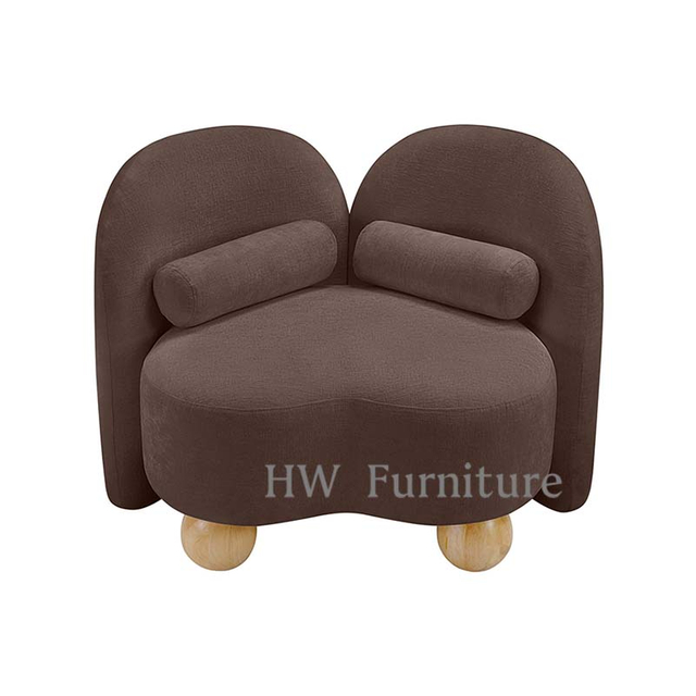 Single Seat Velvet Sofa Chair/Lounge Sofa For Home & Wedding Events Use