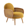 Home Furniture Lounge Chairs With Rattan For Hotel & Wedding Furniture Use