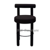 Black Velvet Dining Chairs/Bar Chairs For Dining & Wedding Events Use