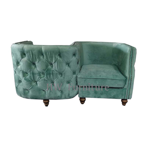 Hot Sale Green Velvet Sofa Chair/Lounge Chair For Home & Wedding Furniture